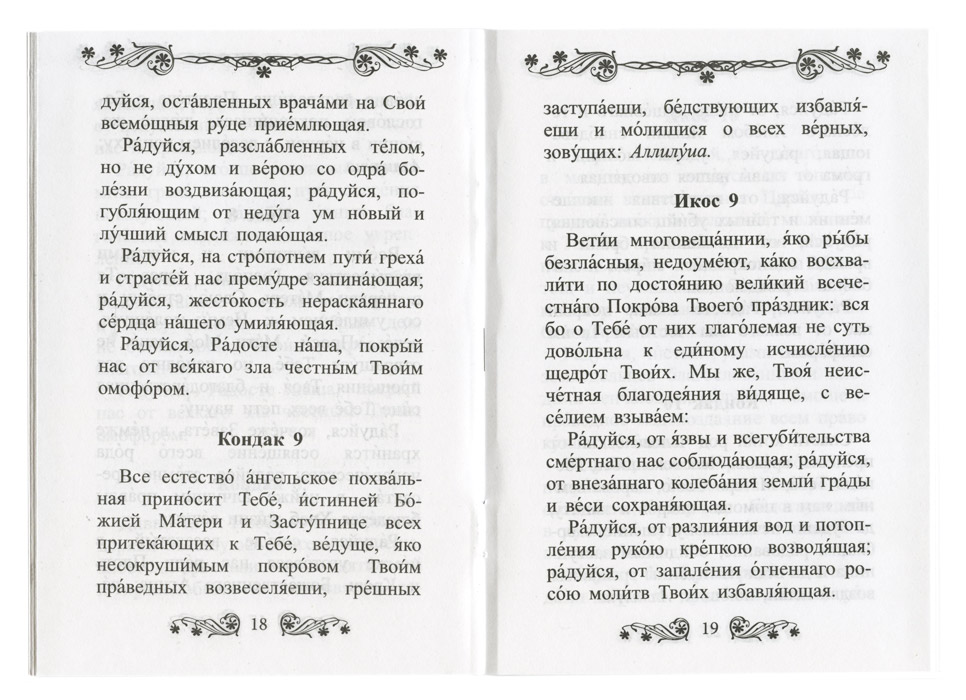 Акафист целительница читать на русском